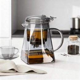 Dzbanek Szklany VILDE Zaparzacz 1,4 L System Spustowy Herbaty Naparów