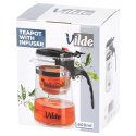 Dzbanek Szklany Zaparzacz VILDE 600 ml System Spustowy Borokrzemowe