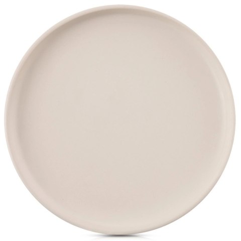Talerz Obiadowy Płytki Ceramiczny Kremowy ORION SKANDI 26,5 cm