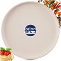 Talerz Obiadowy Płytki Ceramiczny Kremowy ORION SKANDI 26,5 cm