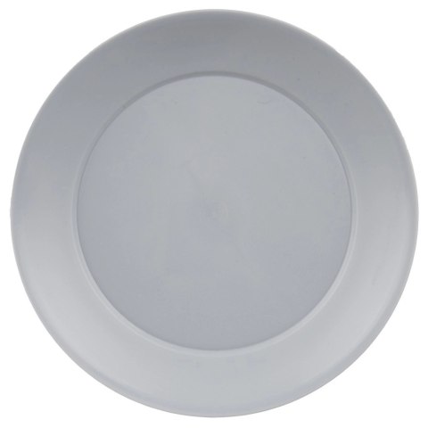 Zestaw 6 Talerzy Obiadowych 23,5 cm Szare Nietłukące do Mikrofali