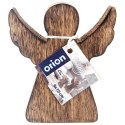 Figurka Anioł Drewno Mango 10 cm Dekoracja Loft Naturalna ORION Boże