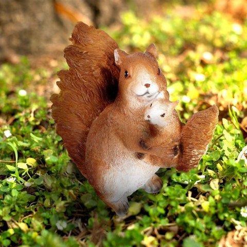 Figurka Ogrodowa Wiewiórka 15x8x15 cm
