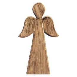 Figurka Ozdoba Anioł Świąteczna Drewniana Solidna Trwała ORION 13 x 24 cm