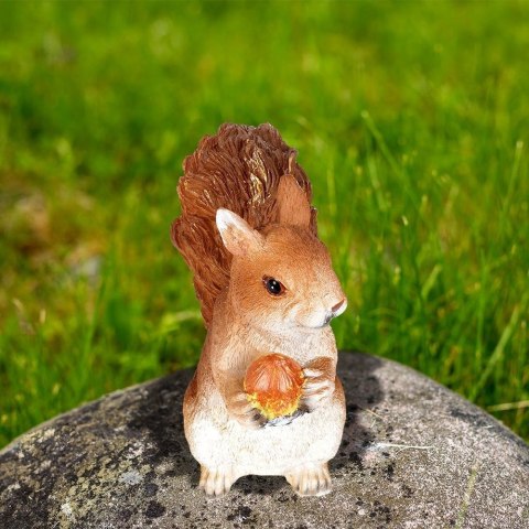 Figurka ogrodowa wiewiórka 15x8x15 cm