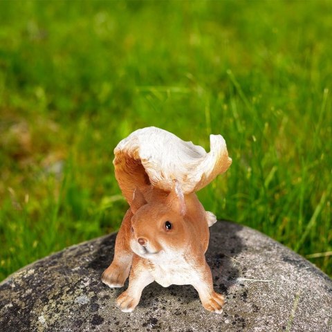 Figurka ogrodowa wiewiórka 17x10x12 cm
