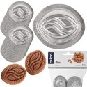 Foremki do Ciastek Orzeszek 20 szt. Stal Ocynkowana Wysokie Wzory ORION 3D