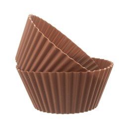 Foremki do Muffinek Silikonowe ORION SILLINIE 5,5 cm do Piekarnika 6 szt.