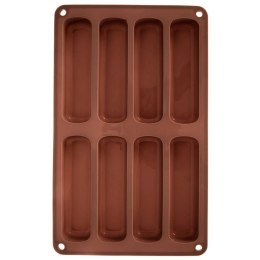 Forma Silikonowa do Biszkoptów Tiramisu 8 szt. Brązowa ORION