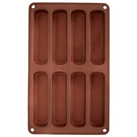 Forma Silikonowa do Biszkoptów Tiramisu 8 szt. Brązowa ORION