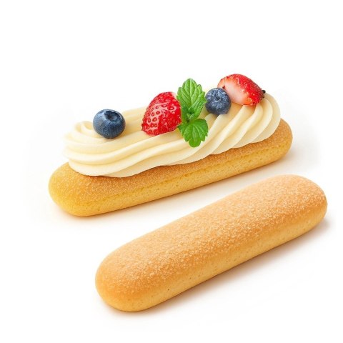 Forma Silikonowa do Biszkoptów Tiramisu 8 szt. Brązowa ORION