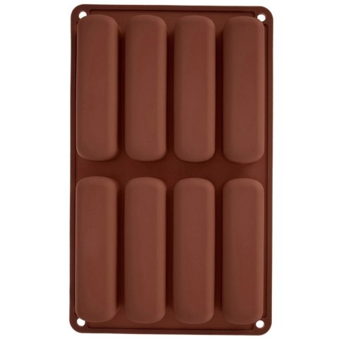 Forma Silikonowa do Biszkoptów Tiramisu 8 szt. Brązowa ORION