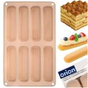 Forma Silikonowa do Biszkoptów Tiramisu Batonów 8 Gniazd ORION Beżowa