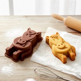 Forma Silikonowa do Pieczenia KOŃ Ciasto Biszkopt Desery na Zimno