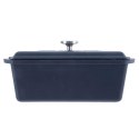 Forma do Chleba z Pokrywką Żeliwna ORION Litina Smalt 35 cm, 3 l