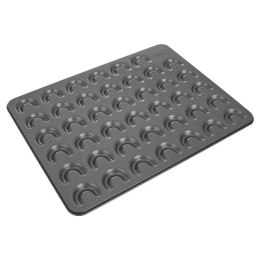 Forma do Ciastek ORION Rogaliki 42 x 32 cm Stal Nieprzywierająca na 41 szt.