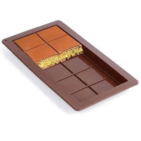 Forma do Czekolady Dubajskiej HIT Silikonowa 25 x 13,5 cm Tabliczka