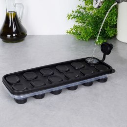 Forma do Kostek Lodu VILDE z Pokrywką 25 cm Silikonowa Podstawa 12 szt.