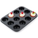Forma do Muffinek VILDE Granitowa Nieprzywierająca na 12 szt. 35 x 26,5 cm