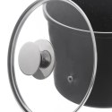 Garnek Granitowy ORION GRANDE Wysoki 21 cm 4,2 L Indukcja Piekarnik