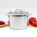 Garnek Stalowy 10 L ORION ANETT Duży 26 cm Indukcja Zmywarka