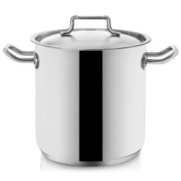 Garnek Stalowy 11 L ORION PRO Duży 24 cm Indukcja Zmywarka