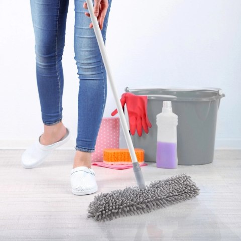 Kij do Mopa Miotły ORION Stalowy CLEAN SYSTEM 130 cm Antypoślizg