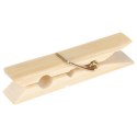 Klamerki na Pranie VILDE Drewniane 60 szt. 7 cm Klasyczny Wzór
