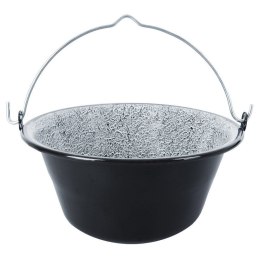 Kociołek Węgierski Wiszący Emaliowany z Uchwytem Solidny ORION 9,5 L