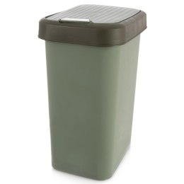 Kosz na Śmieci Uchylny ORION 25 L Pojemnik na Odpady Tworzywo Zielony