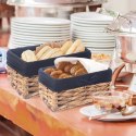 Koszyk Organizer na Chleb Pieczywo Akcesoria Handmade ORION 30x20x14 cm