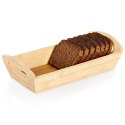 Koszyk na Pieczywo Bambusowy 29 x 14 cm z Uchwytami VILDE Drewniany