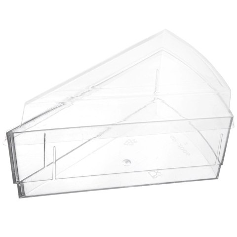 Pucharki Trójkątne z Pokrywkami 160ml Zestaw 4 szt. ORION Finger Food