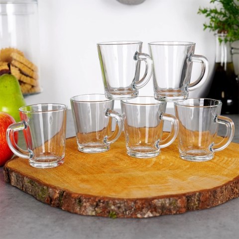 Szklanki do Espresso Zestaw 6 szt. 70 ml EXCELLENT HOUSEWARE z Uchwytem