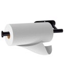 Wieszak na Ręcznik Papierowy Czarny Loft Metalowy na Taśmę 3M
