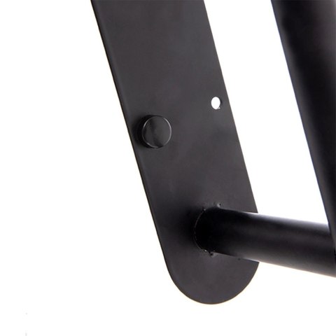 Wieszak na Ręcznik Papierowy Czarny Loft Metalowy na Taśmę 3M