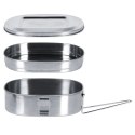 Menażka Obiadowa Stalowa Pojemnik Lunchbox 2-Poziomowa REDCLIFFS 350/900 ml