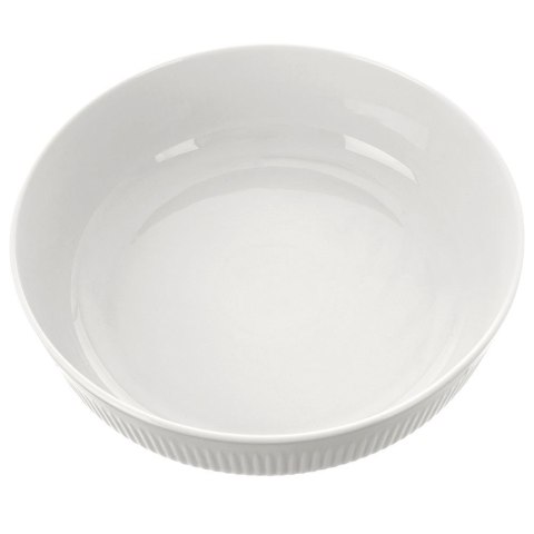 Naczynie Żaroodporne Porcelanowe Okrągłe Białe Solidne ORION 29 x 29 x 8 cm