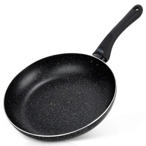 Patelnia Granitowa 24 cm Black Line Indukcja Gaz Non-stick VILDE