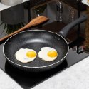 Patelnia Granitowa 24 cm Black Line Indukcja Gaz Non-stick VILDE
