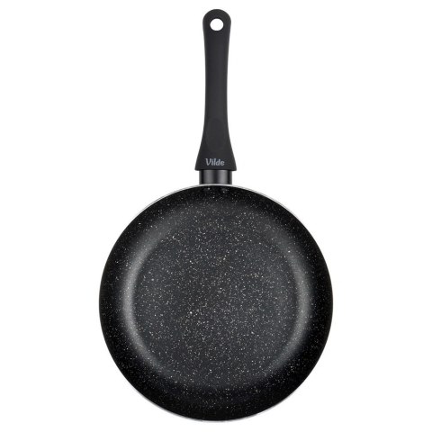 Patelnia Granitowa 24 cm Black Line Indukcja Gaz Non-stick VILDE