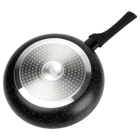 Patelnia Granitowa 24 cm Black Line Indukcja Gaz Non-stick VILDE