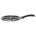 Patelnia Granitowa do Jajek Placków Gaz Indukcja 4 Otwory ORION 26 cm
