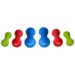 Zestaw Hantli do Fitnessu MASTER 12 kg