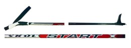 Kijki Kije Biegowe do Narciarstwa Biegowego Biegówki Solidne SKOL 80 cm