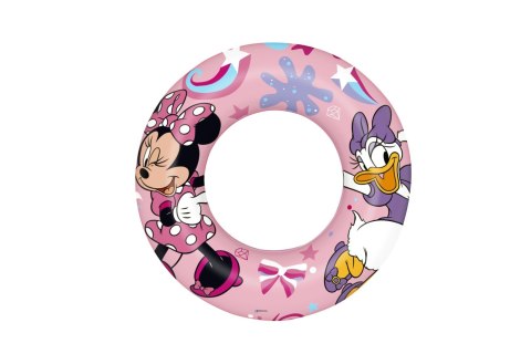Koło Dmuchane do Pływania Myszka Minnie 56 cm Disney BESTWAY