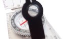 Kompas Buzola Wielofunkcyjny Składany z Miarkami KUBISPORT 83 x 47 mm