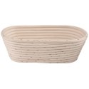 Koszyk do Wyrastania Ciasta na Chleb Rattanowy Solidny ORION 26 x 13 x 9 cm