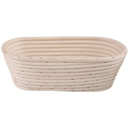 Koszyk do Wyrastania Ciasta na Chleb Rattanowy Solidny ORION 26 x 13 x 9 cm