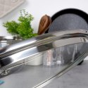 Pokrywka Szklana Żaroodporna Odpowietrznik 30 cm VILDE Zmywarka